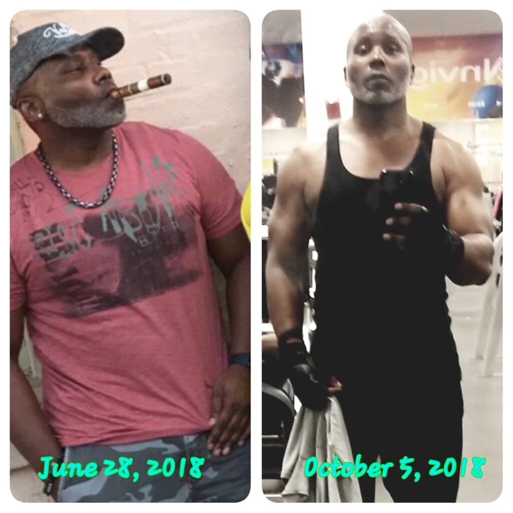 Ivan Before and After - Real Wellness Corp - Health and Nutrition